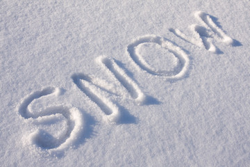 text SNOW