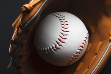 Baseball mitt and ball 3