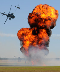 Helicopter attack