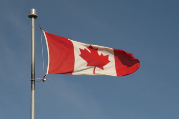 Die Flagge von Kanada