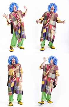four clown gestures