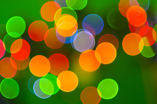 Abstract Holiday Lights