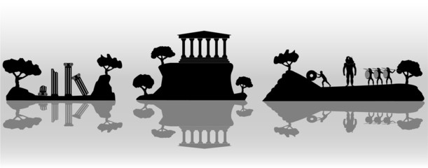Ancient Greece illustration