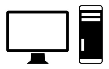 Vector computer icon