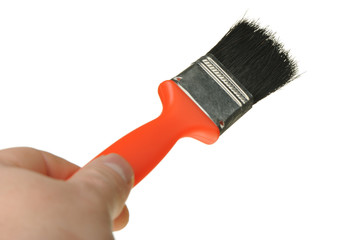 Brush for painting works