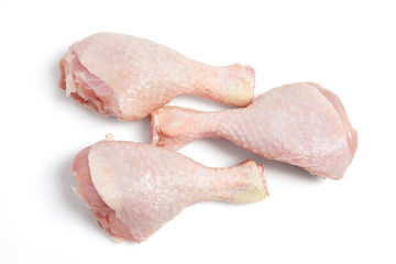 Raw Chicken Drumsticks