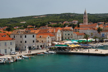 Supetar na wyspie Brac w Chorwacji