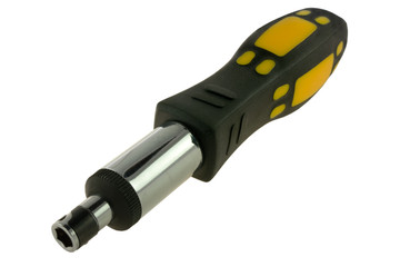 turn-screw isolated on white