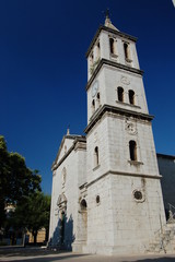 Fototapeta na wymiar Kościół w Sibeniku w Chorwacji