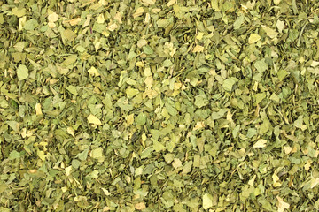 Close view of parsley flakes seasoning