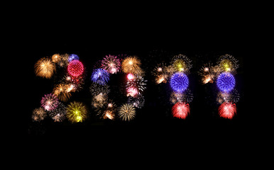 Silvester Schriftzug 2011