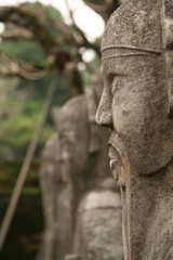 Fototapeta na wymiar Japanese Stone Statue