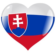 Fototapeta premium Slovakia in heart