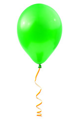 Balloon and streamer
