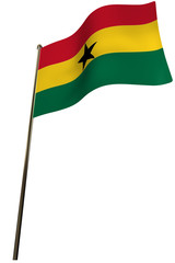 ghana bandera