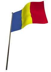 rumania bandera