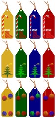 christmas tags