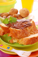 sweet breakfast for child