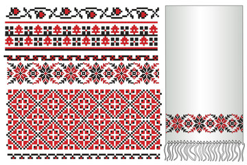 ukrainian embroider pattern