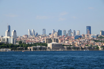 Fototapeta na wymiar Modern Skyline of Istanbul