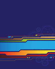 Colorful background with place for your text