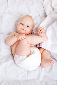 Baby in diaper