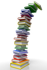 Books Stack Tower