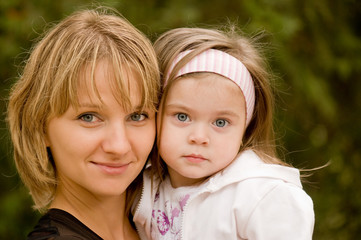 Mother and daughter