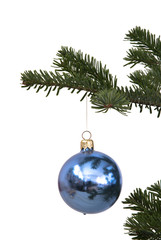 christmas ornament isolated