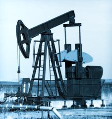 Blue Pumpjack