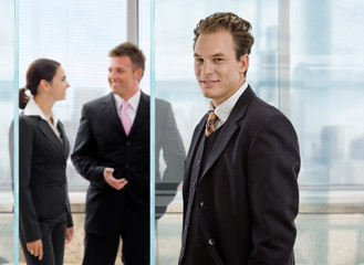 Fototapeta premium Businessman in office