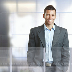Fototapeta premium Confident businessman