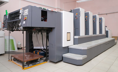 four-section offset printed machine