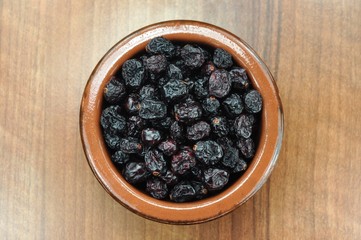 Preiselbeeren in einer Schale