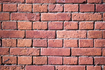 Background. Old brick wall