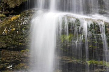 Fototapeta na wymiar Waterfall Alpe Devero
