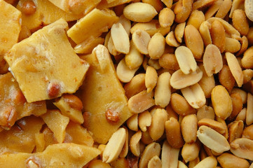 Peanut Brittle and Peanuts