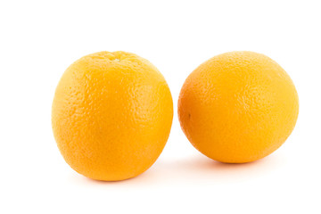 Oranges isolated on white