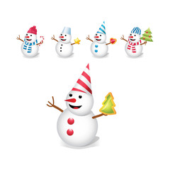 Christmas Icons Set . vector