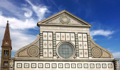Chiesa Santa Maria Novella Di Firenze - Dettaglio Della Facciata