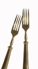 Two retro forks.