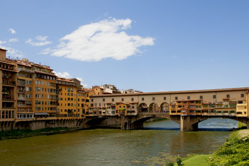 Obraz premium Ponte Vecchio a Firenze