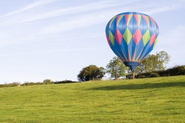 Obraz premium Balloon in Field