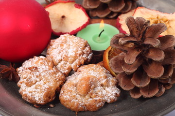 weihnachtlicher Teller