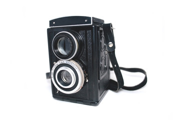 Old Russian Classical photo camera