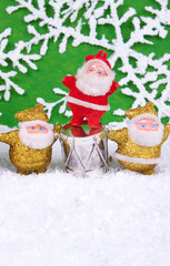 Santa Claus figures