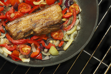 Roast pork