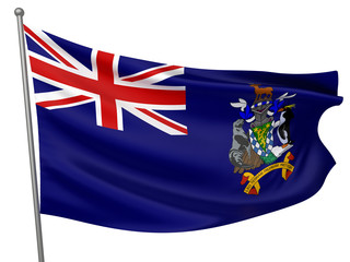 South Georgia and the South Sandwich Islands National Flag