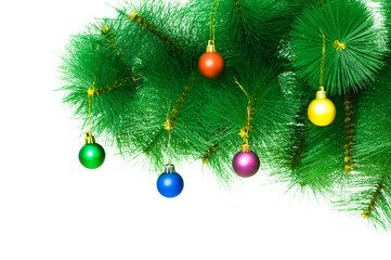 Christmas decoration on the tree