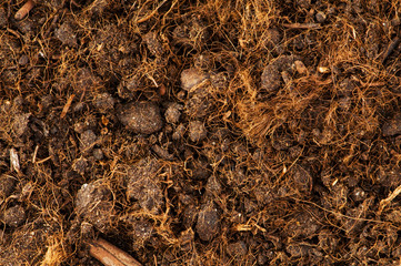 Close up of soil as a background